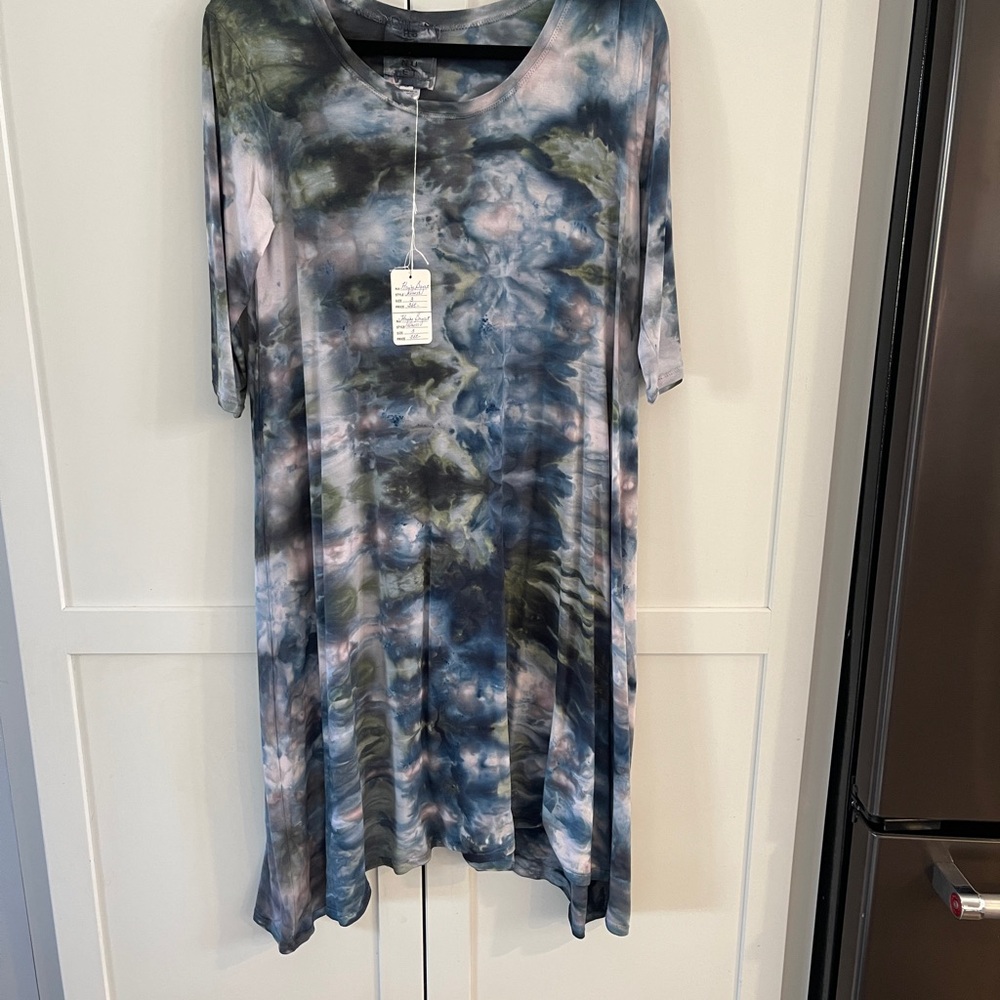 Handmade Hand Dyed Heyne Bogut sz 3 Dress